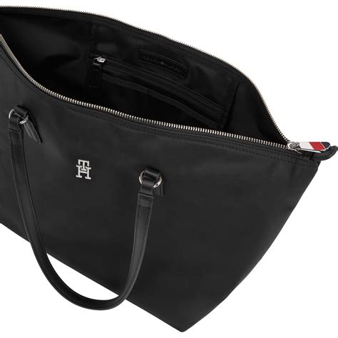 tommy hilfiger poppy canvas tote bag|tommy hilfiger overnight bag.